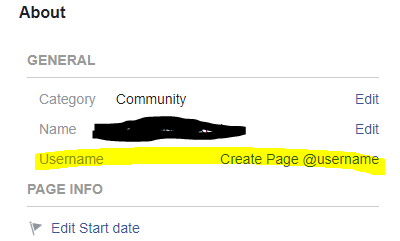 create a username