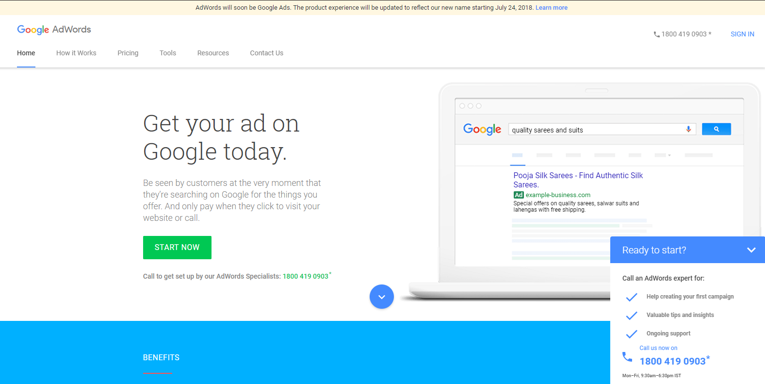 google display campaign set up